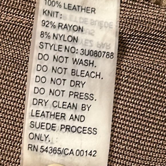 LEATHER  jacket,sweater jacket,multi media,like new!
3D floral,bronze shimmer, - Picture 12 of 13